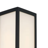 Ellis LED Outdoor Wall Light, Medium 22" Black