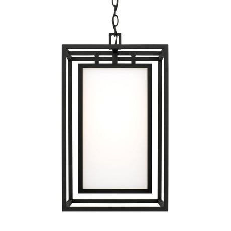 Orley Outdoor Hanging Light, Black