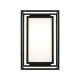 Orley Outdoor Wall Light, Small 14" Black
