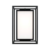 Orley Outdoor Wall Light, Medium 16" Black