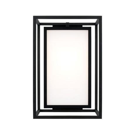 Orley Outdoor Wall Light, Medium 16" Black