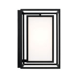Orley Outdoor Wall Light, Medium 16" Black