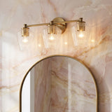 Sariel 3 Light Vanity for Modern home with Marble