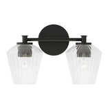 Sariel 2 Light Vanity, Matte Black