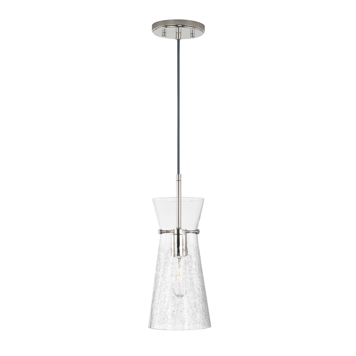 Aries Pendant 6", Polished Nickel