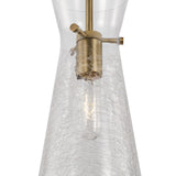 Aries Pendant 6", Aged Brass