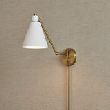 Avin Adjustable Wall Sconce for Modern home with Textured Beige Walls