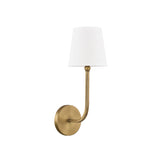 Elowen Wall Sconce 17", Aged Brass