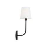 Elowen Wall Sconce 17", Matte Black