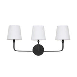 Elowen 3 Light Vanity, Matte Black