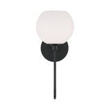 Enid Wall Sconce 15", Matte Black