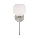 Enid Wall Sconce 15", Brushed Nickel