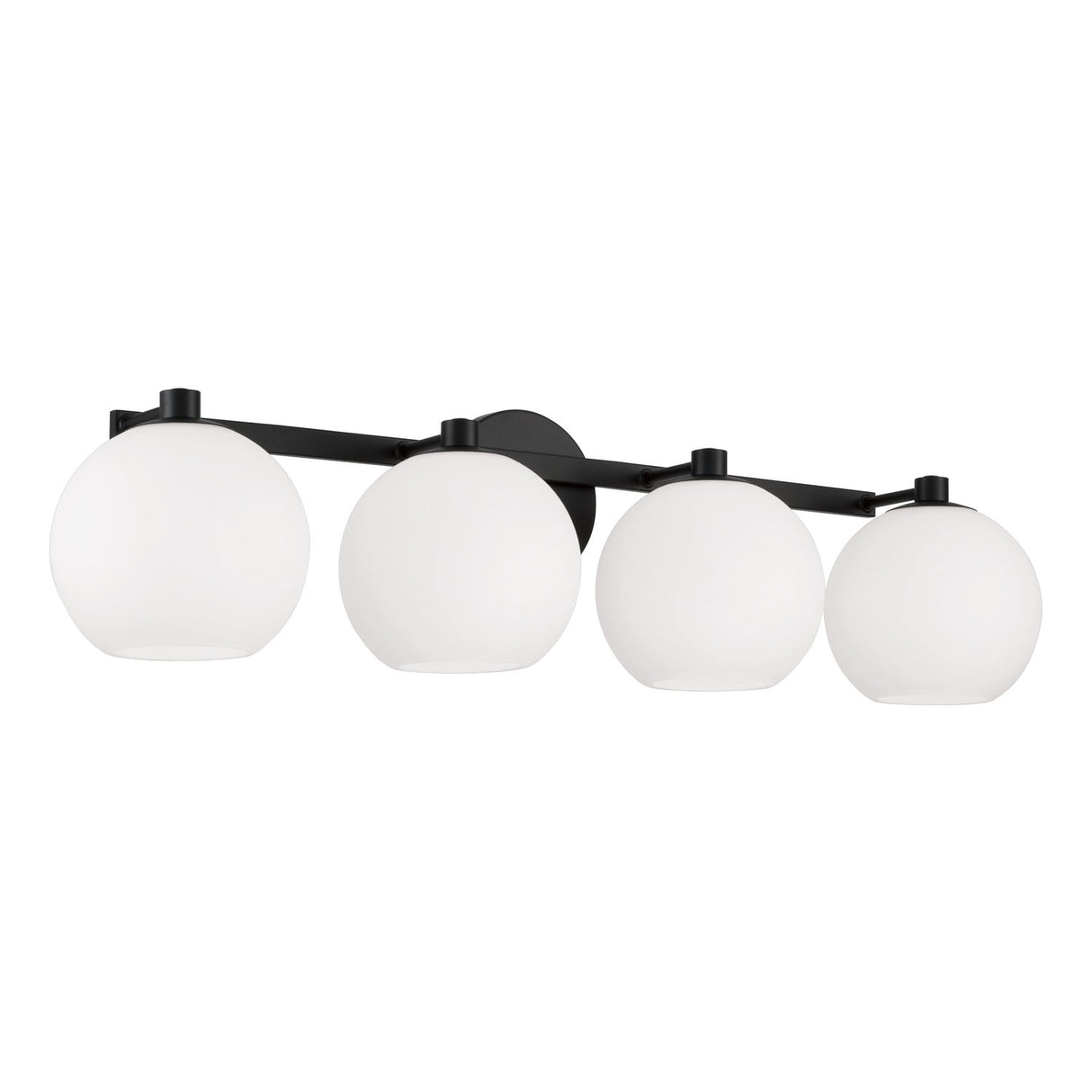 Enid 4 Light Vanity, Matte Black