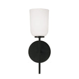 Elira Wall Sconce 14", Matte Black