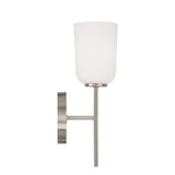Elira Wall Sconce 14", Brushed Nickel