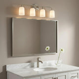 Elira 4 Light Vanity, Brushed Nickel