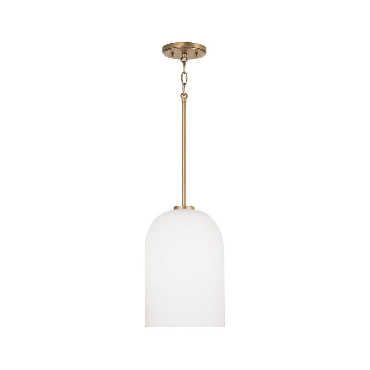Elira Pendant 9", Aged Brass