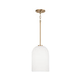 Elira Pendant 9", Aged Brass
