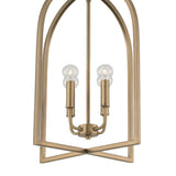 Elira Lantern Pendant 16", Aged Brass
