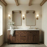 Harper Wall Sconce, Aged Brass