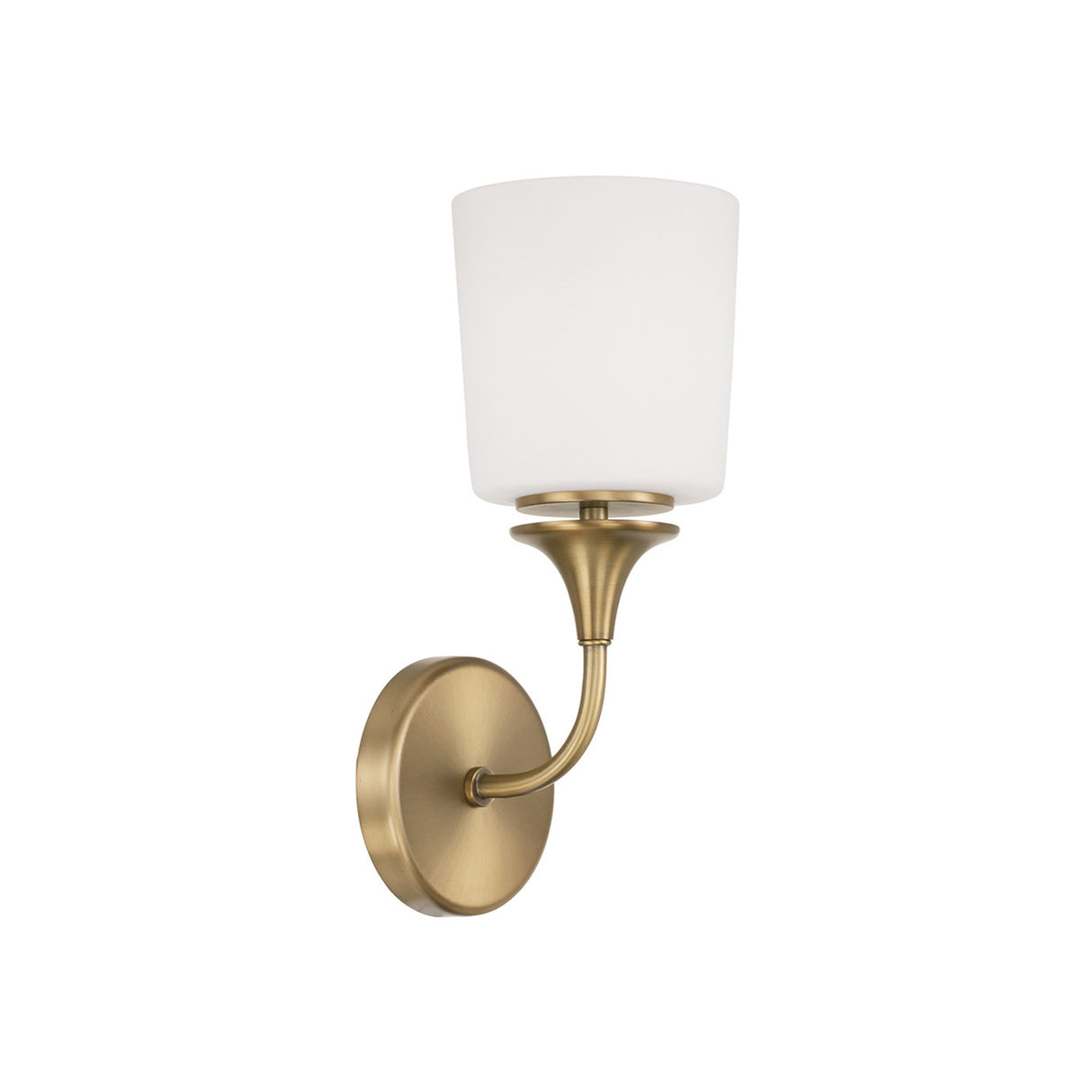 Harper Wall Sconce, Aged Brass