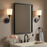 Harper Wall Sconce, Matte Black