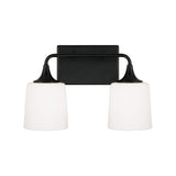 Harper 2 Light Vanity, Matte Black