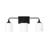 Harper 3 Light Vanity, Matte Black