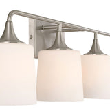 Harper 4 Light Vanity, Brushed Nickel