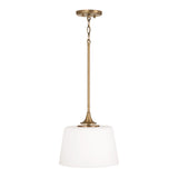 Harper Pendant 12", Aged Brass