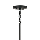 Harper Pendant 12", Matte Black