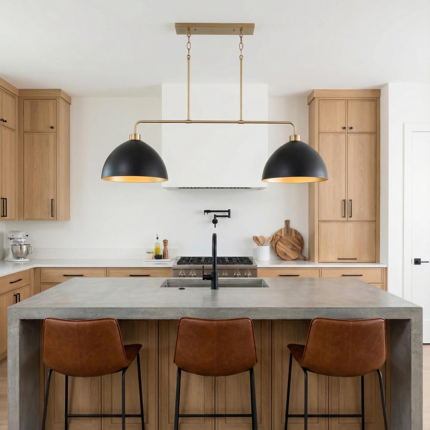 Cleo 2 Light Linear Pendant 44