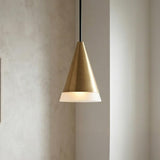 Astra Pendant 10", Aged Brass and Black