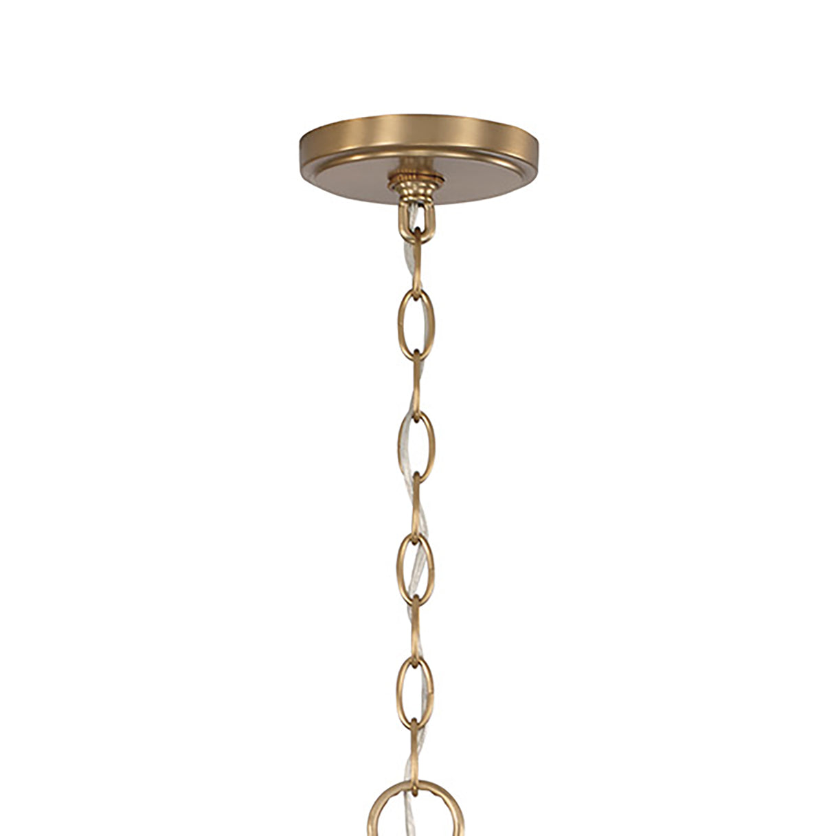 Eloise Lantern Pendant 16", Matte Brass