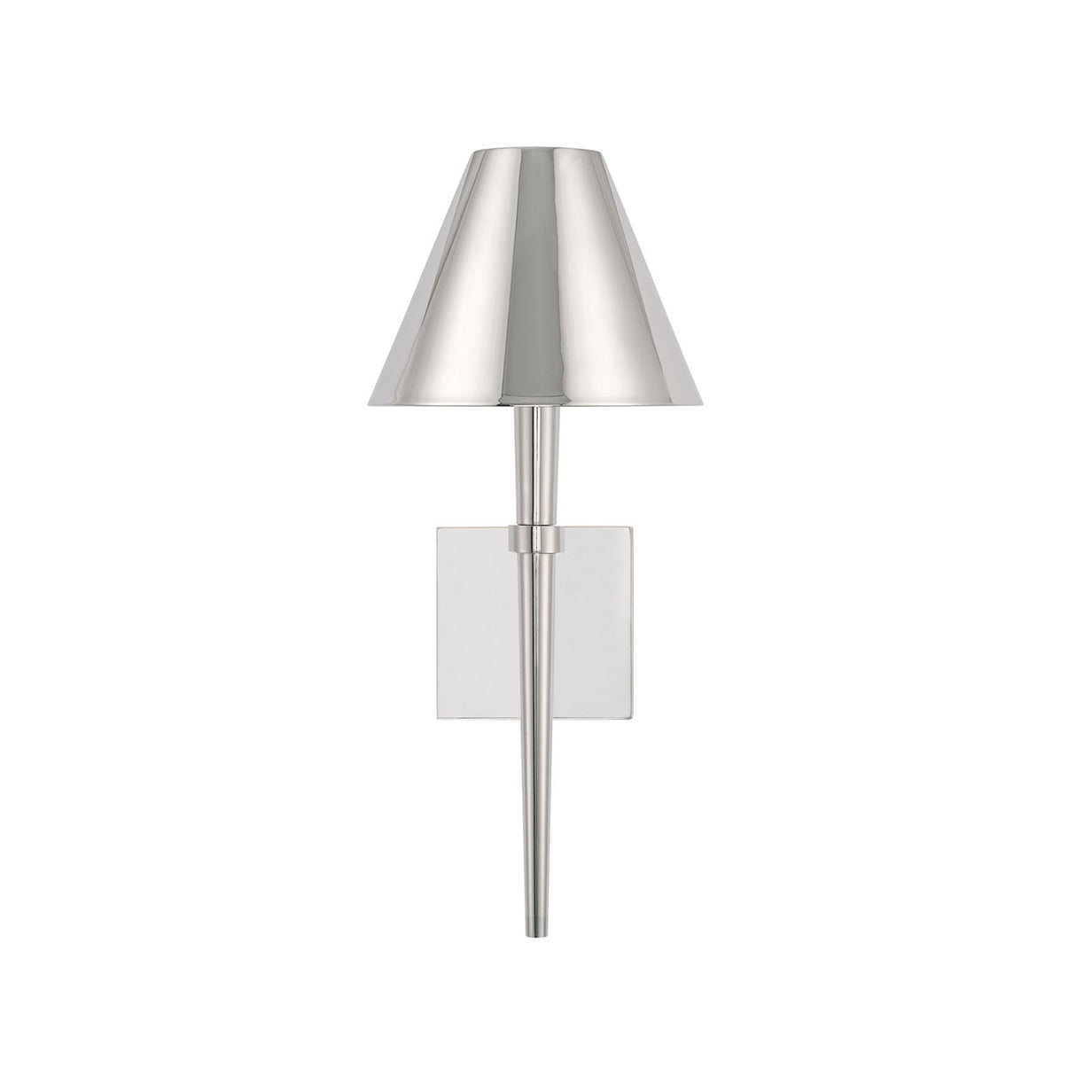 Clara Wall Sconce 19", Polished Nickel