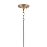 Colton 6 Light Chandelier 36", Aged Brass