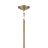 Lior 2 Light Linear Pendant 50", Aged Brass