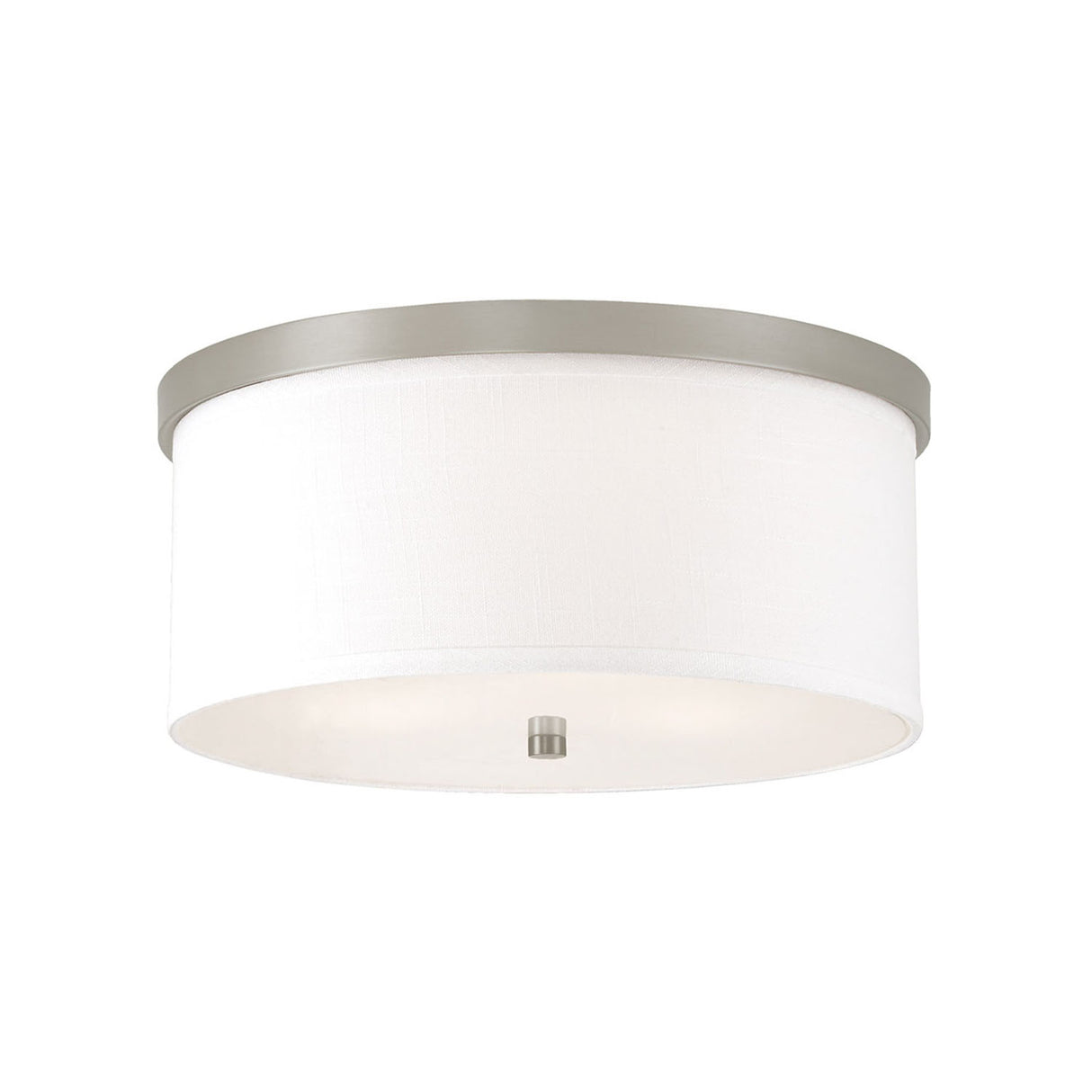 Wells Flush Mount 16", Matte Nickel