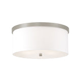 Wells Flush Mount 16", Matte Nickel
