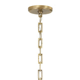 Vita Pendant 28", Aged Brass