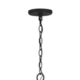 Tilden Lantern Pendant 21", Textured Black