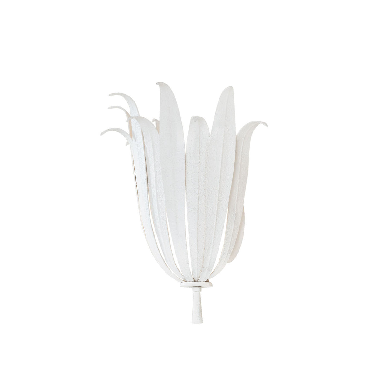 Cerise Wall Sconce 14", Textured White