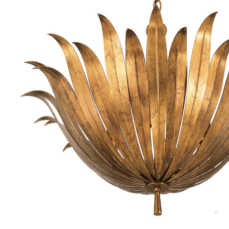Cerise Pendant 24", Antique Gold