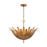 Cerise Pendant 24", Antique Gold