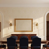 Fleur Wall Sconce 16", Textured Brushed Brass