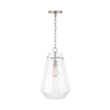 Delmar Pendant 11", Brushed Nickel