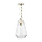 Delmar Pendant 11", Aged Brass
