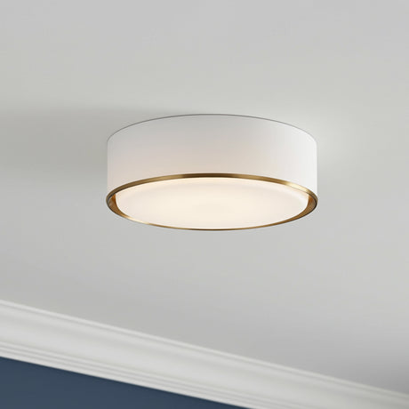 Adler Flush Mount 16" for Transitional home with White Walls