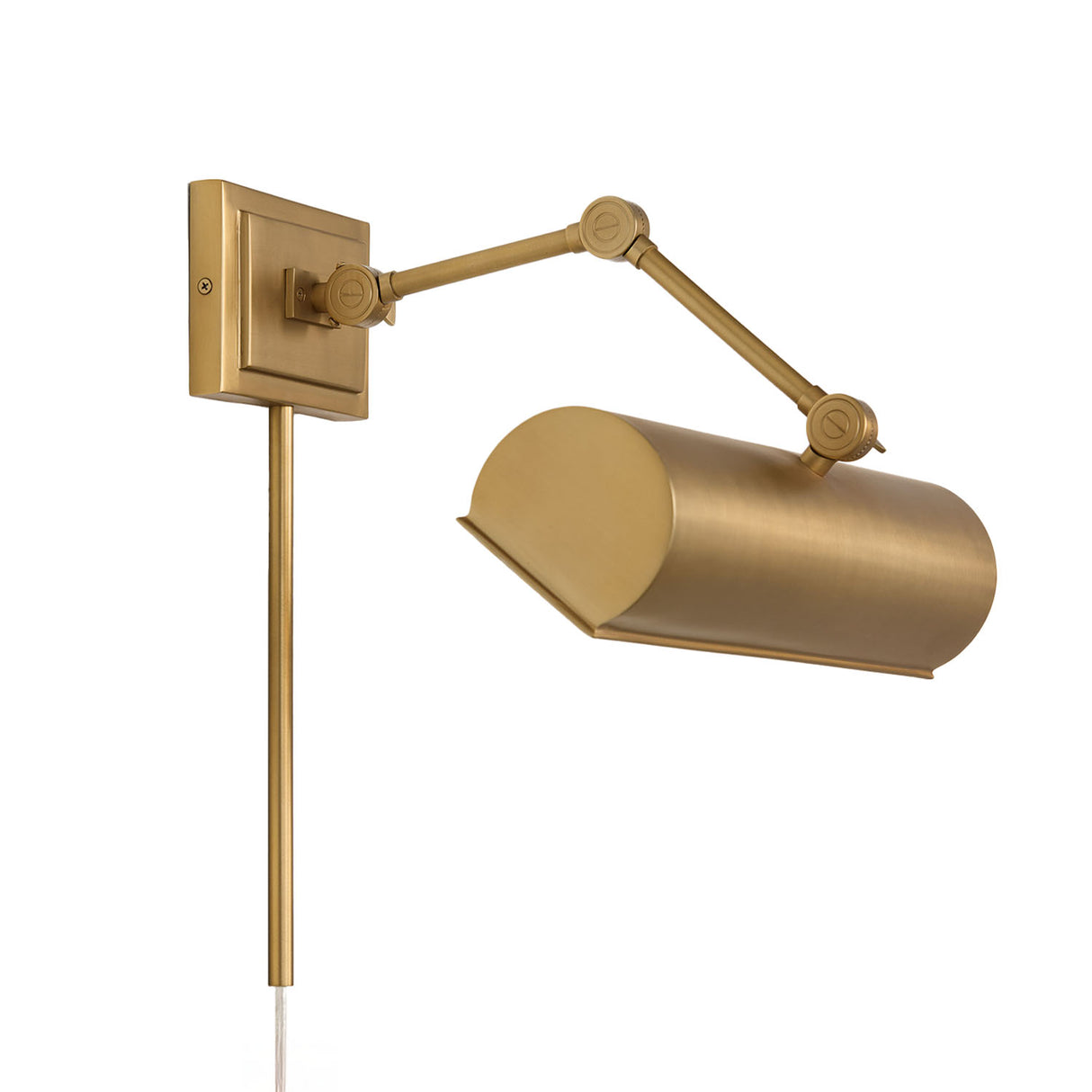Henry Picture Light 16", Aged Brass