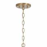 Saltair Pendant 20", Matte Brass with Natural Rope